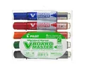 Whiteboardmarker V-Board Master - Set, 5 Farben, Kegelspitze, 2,3 mm, PILOT